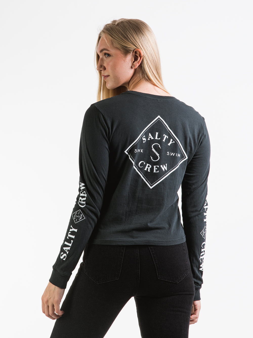 SALTY CREW TIPPET LONG SLEEVE SKIMMER TEE - CLEARANCE