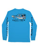 KIDS SALTY CREW YOUTH BOYS MESSAGE LONG SLEEVE TEE - CLEARANCE