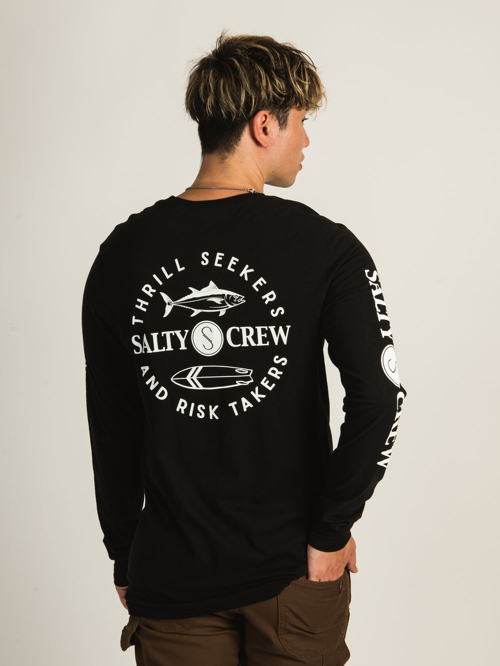 SALTY CREW FLIP FLOP STANDARD LONG SLEEVE TEE