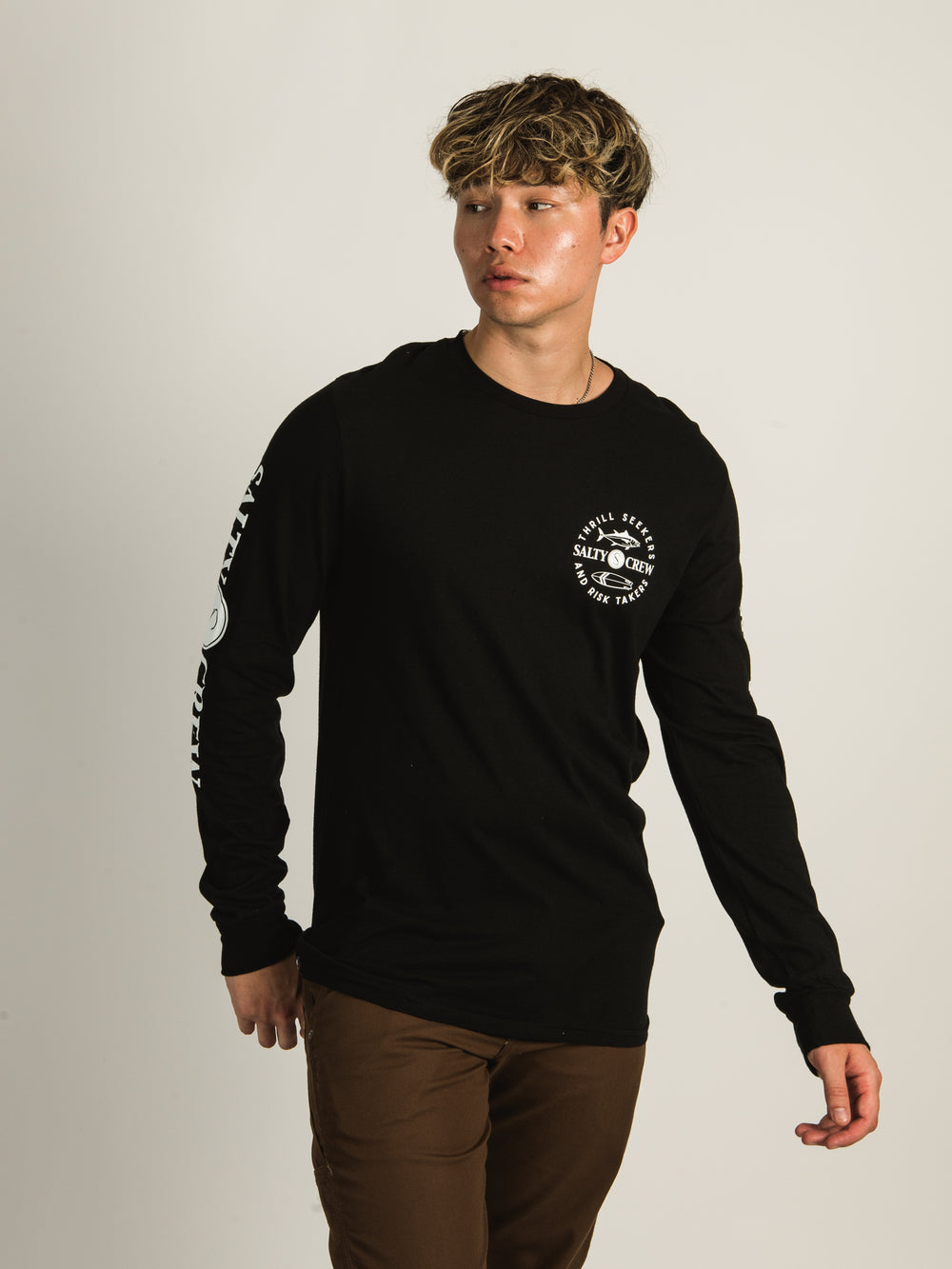 SALTY CREW FLIP FLOP STANDARD LONG SLEEVE TEE