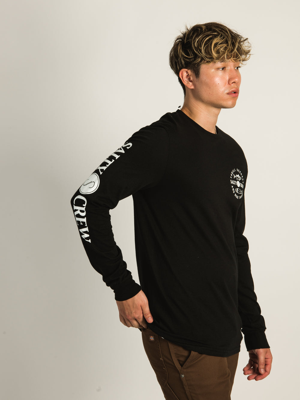 SALTY CREW FLIP FLOP STANDARD LONG SLEEVE TEE