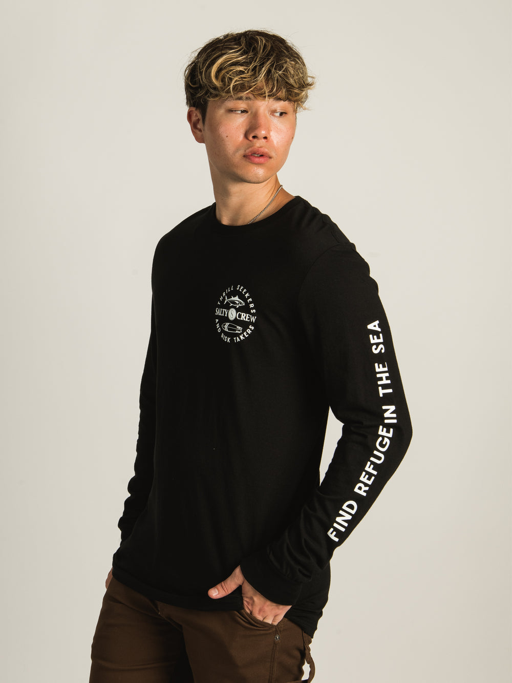 SALTY CREW FLIP FLOP STANDARD LONG SLEEVE TEE