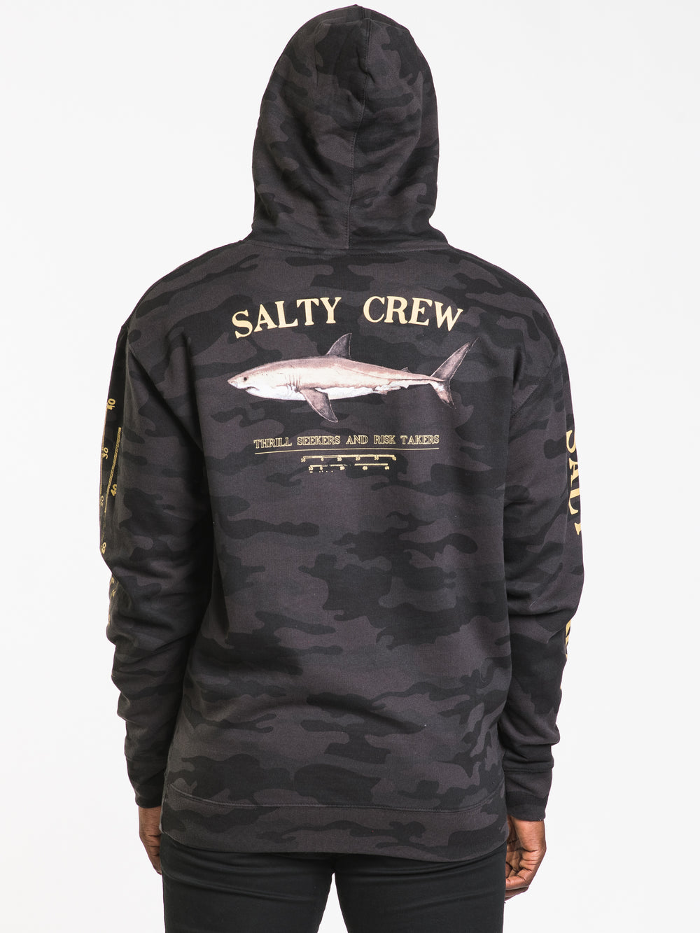 SALTY CREW BRUCE FLEECE PULLOVER HOODIE - CLEARANCE