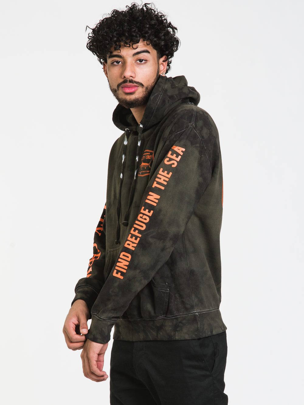 SALTY CREW STEALTH TIE DYE PULL OVER HOODIE - CLEARANCE