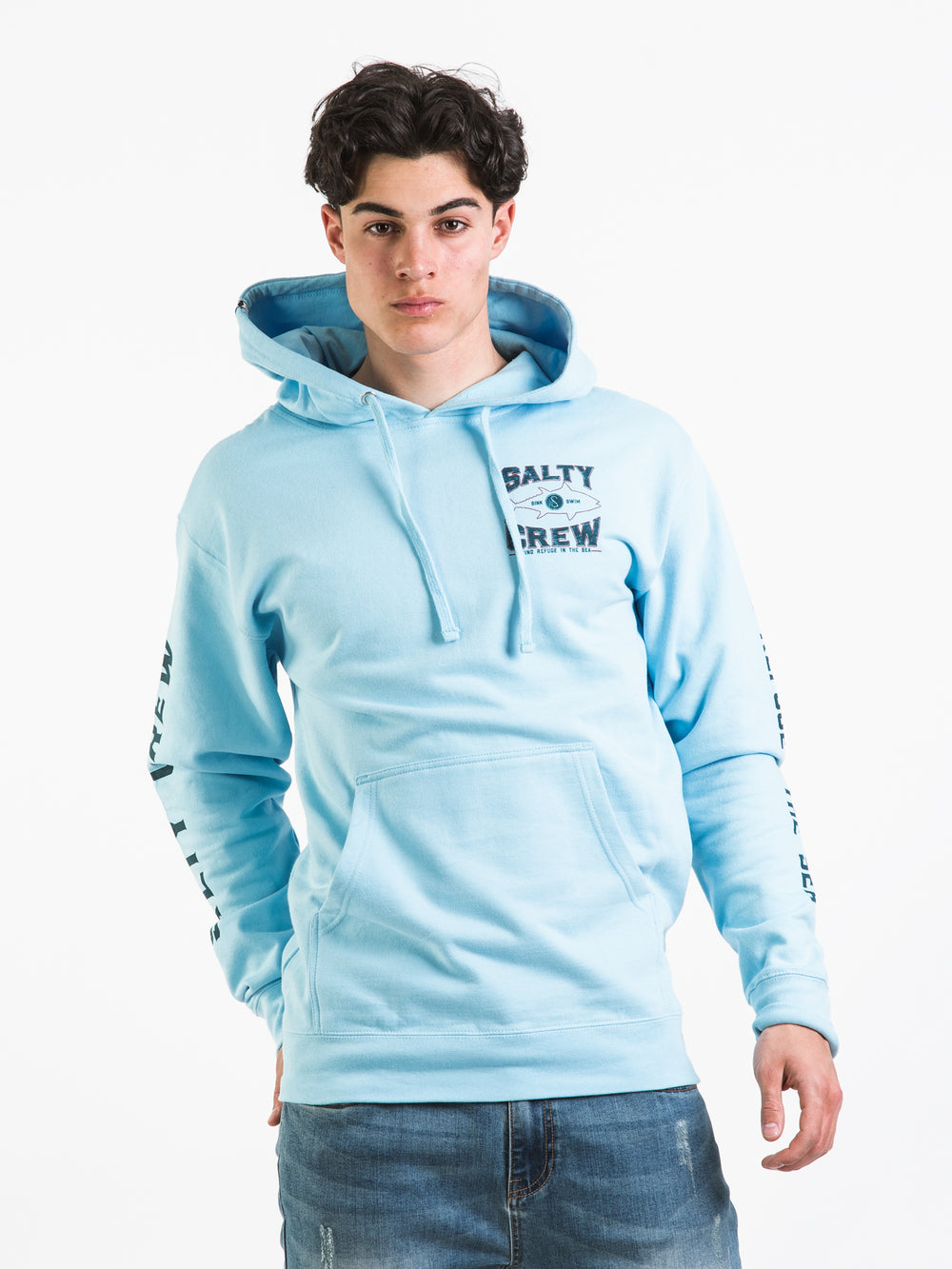SALTY CREW TIGHT LINES PULL OVER HOODIE - CLEARANCE