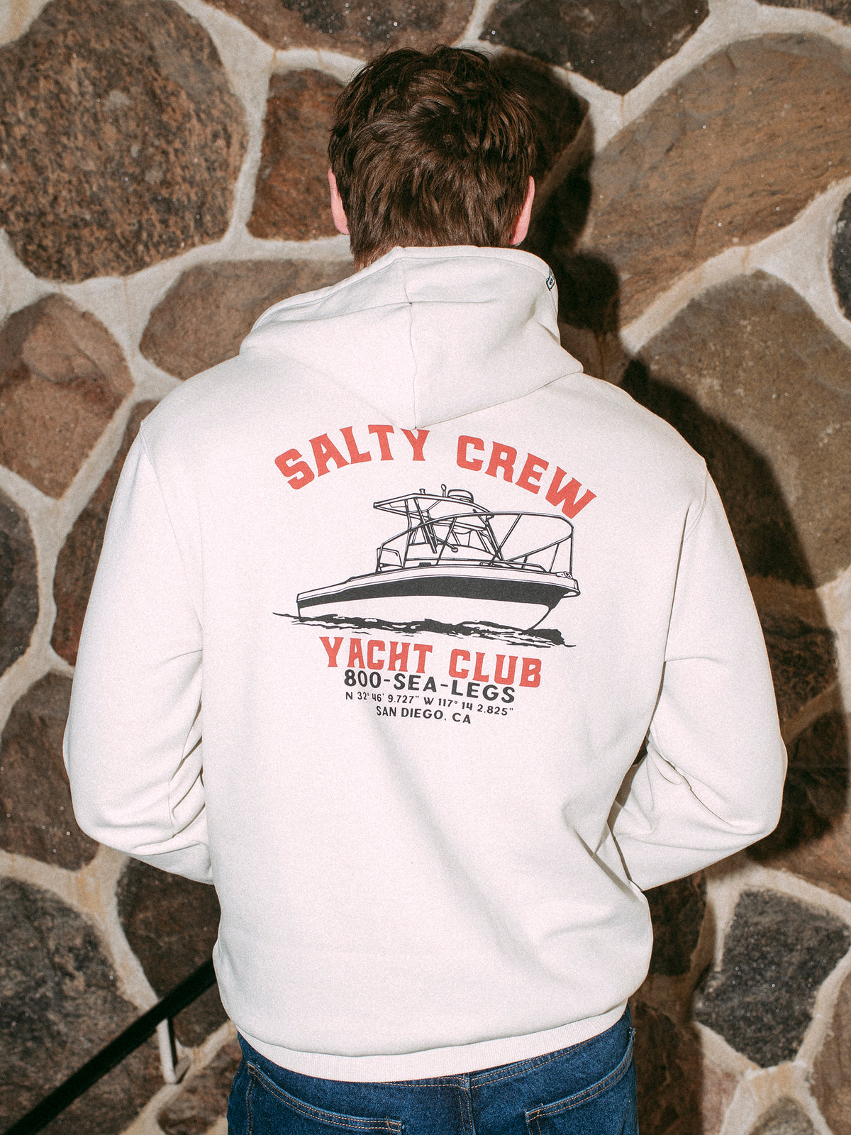 HOODIE SALTY CREW YACHT CLUB