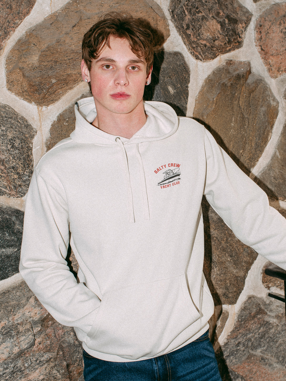 SALTY CREW YACHT CLUB PULLOVER HOODIE