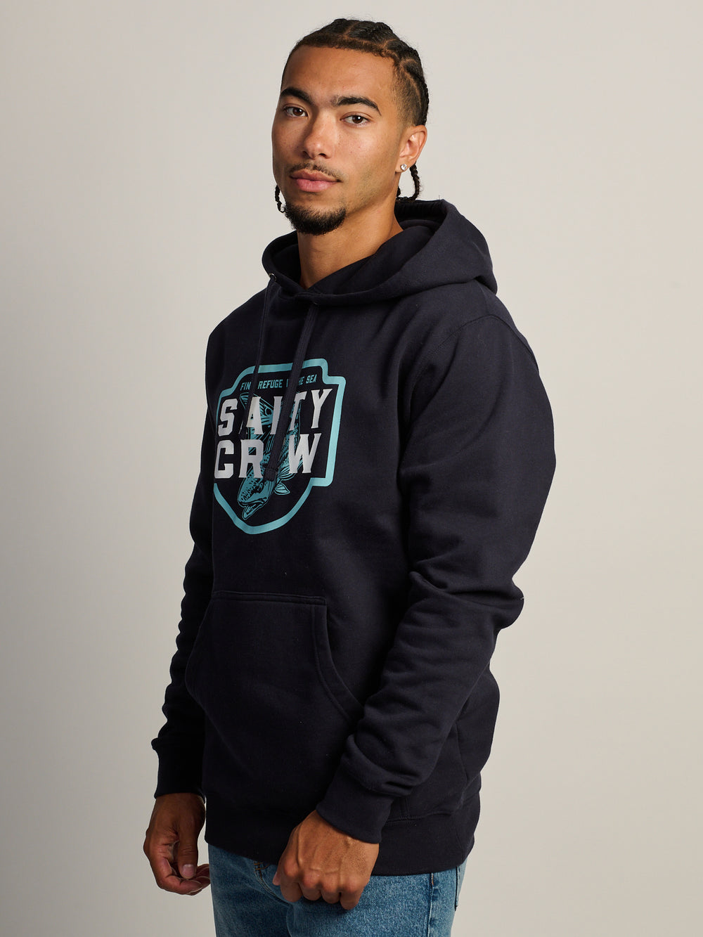 SALTY CREW FISHING CO PULL OVER HOODIE