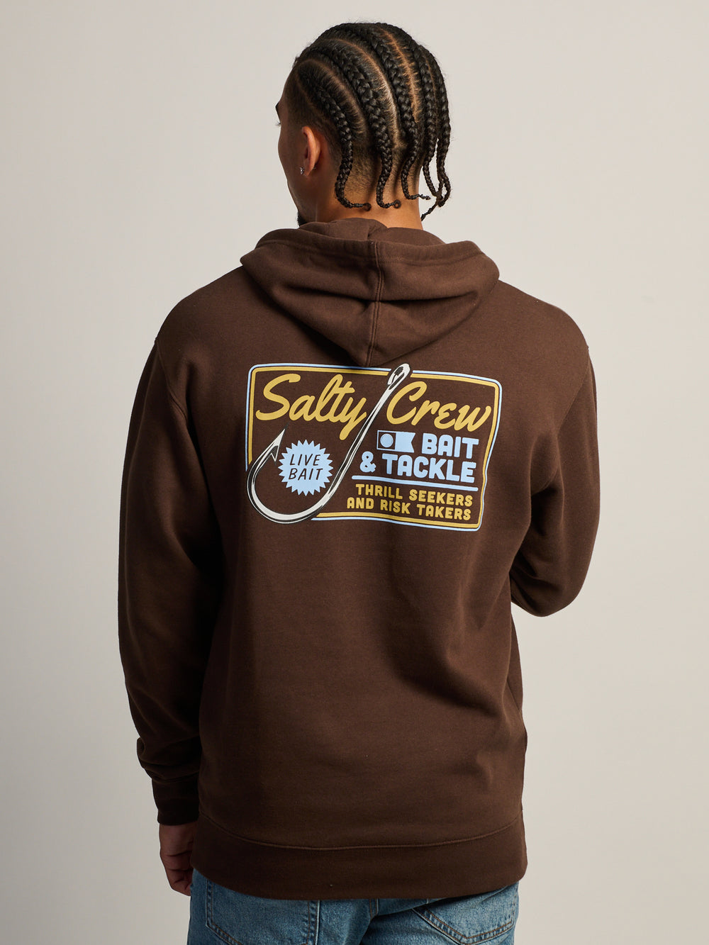 SALTY CREW HOOKED UP PULL OVER HOODIE