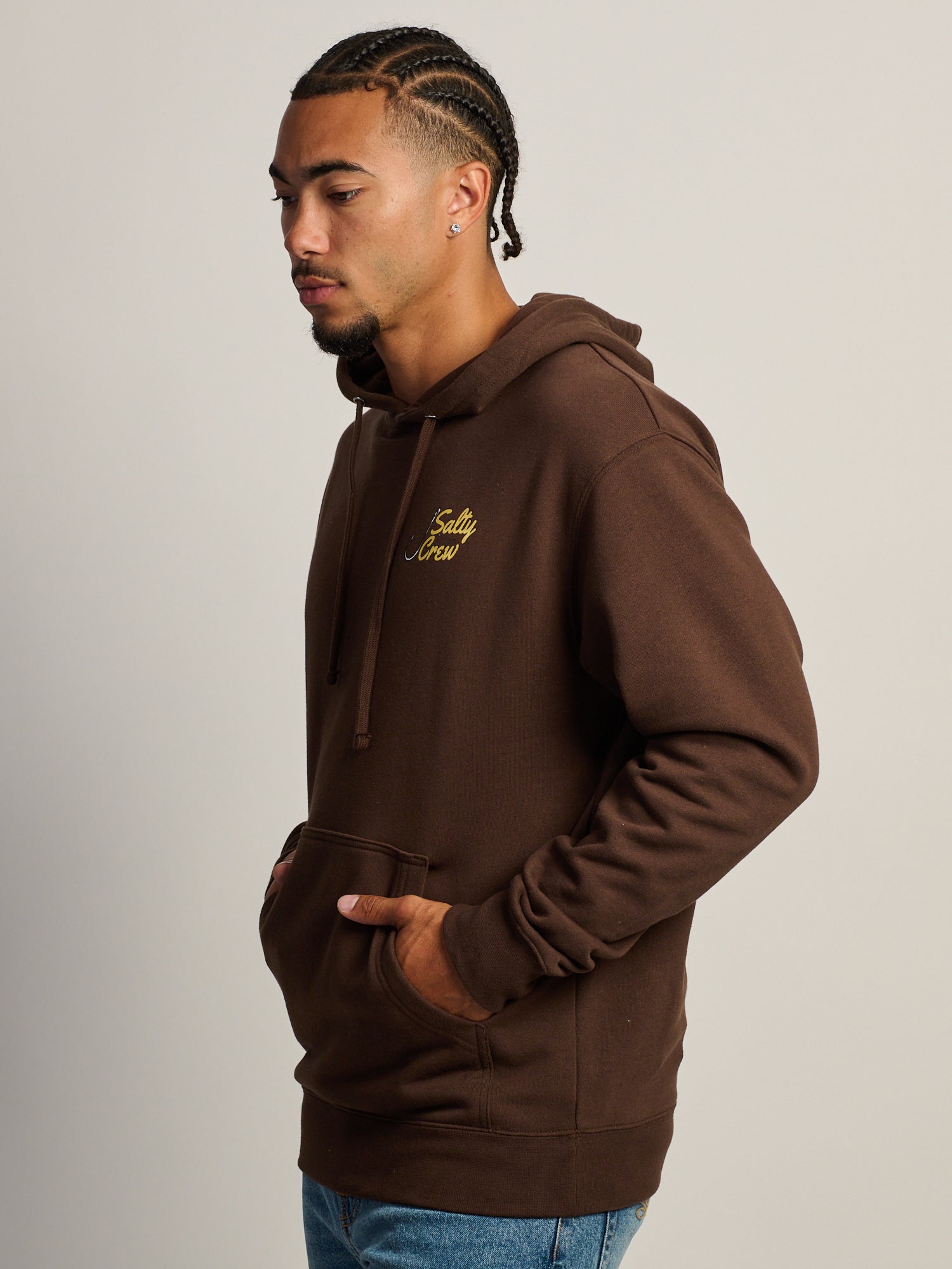 SALTY CREW HOOKED UP PULL OVER HOODIE