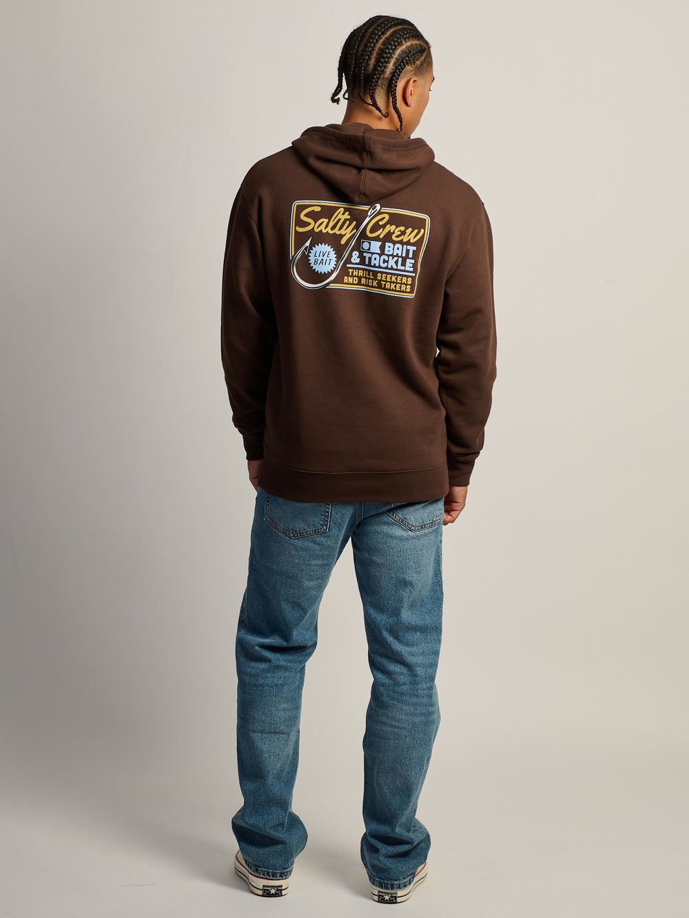 SALTY CREW HOOKED UP PULL OVER HOODIE