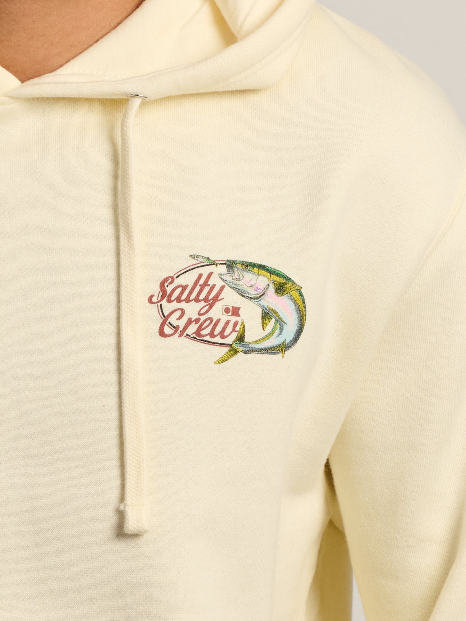 SALTY CREW SWEAT À CAPUCHE QUEUE JAUNE - OS
