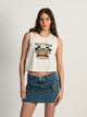 SALTY CREW SALTY CREW SALTY HUT CROPPED TANK TOP - Boathouse
