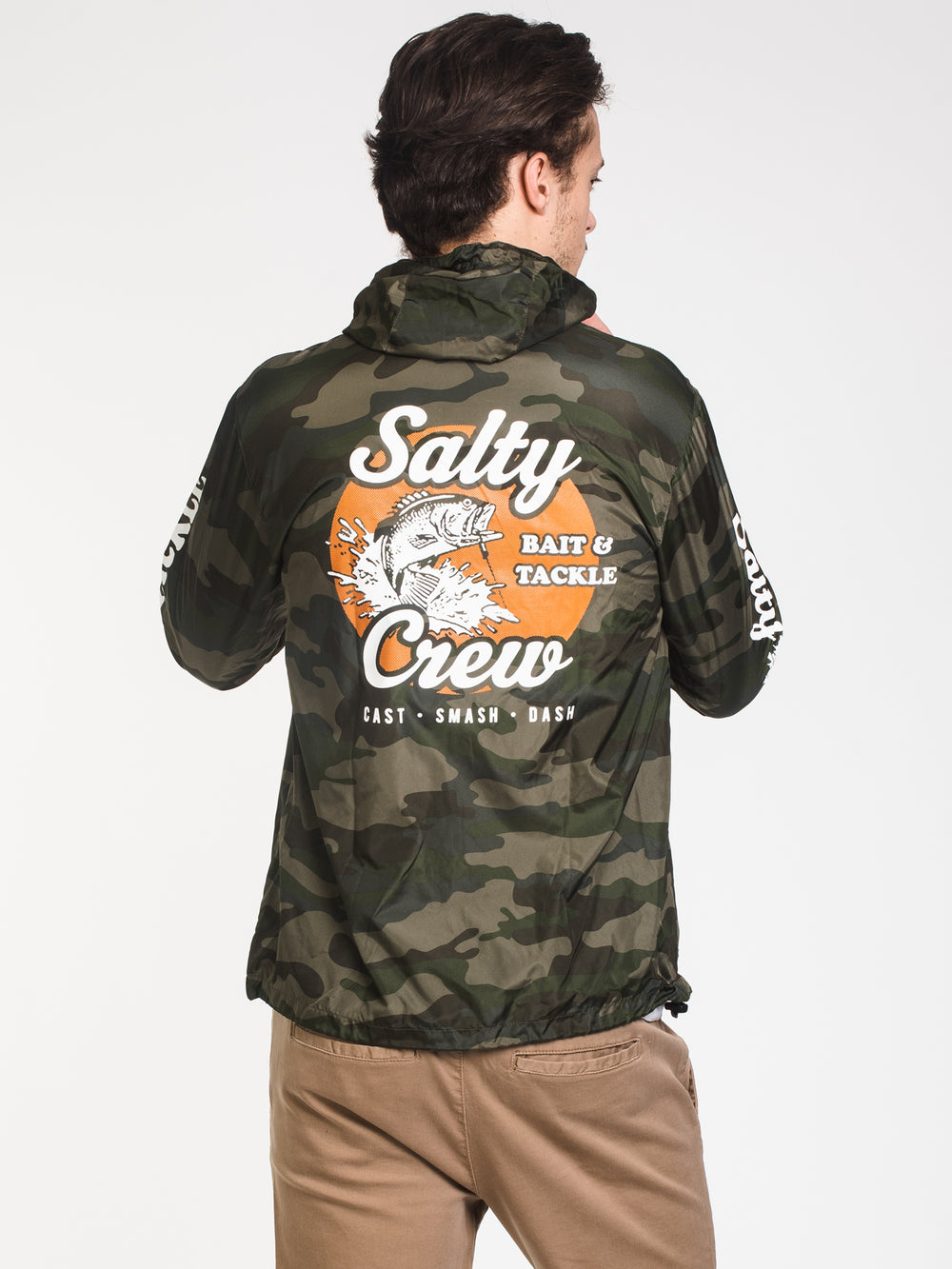 MENS BAIT & TACKLE JACKET - CAMO - CLEARANCE