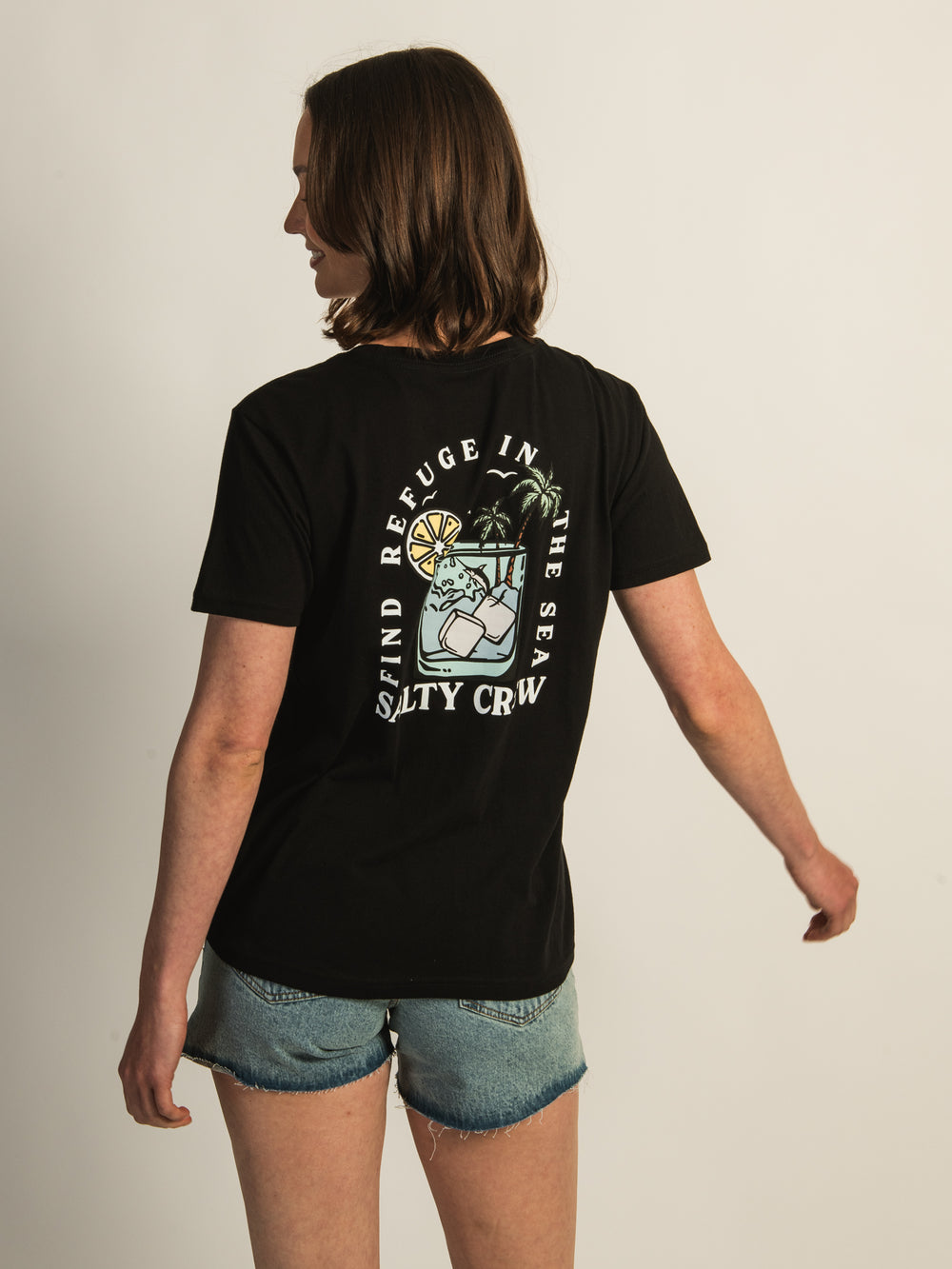 SALTY CREW OCEAN SPRAY BOYFRIEND TEE