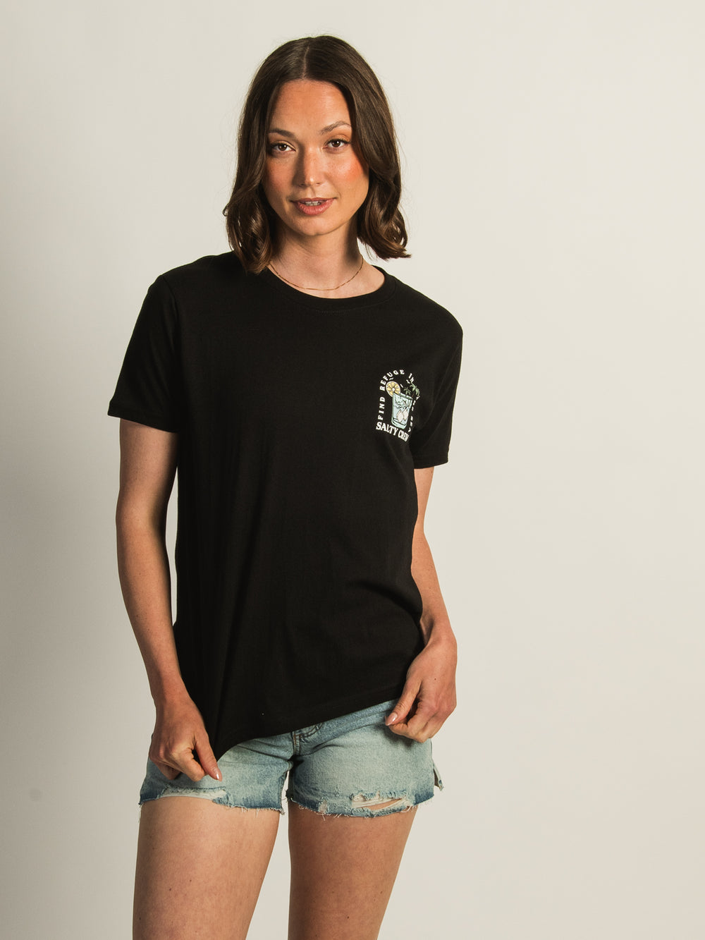 SALTY CREW OCEAN SPRAY BOYFRIEND TEE