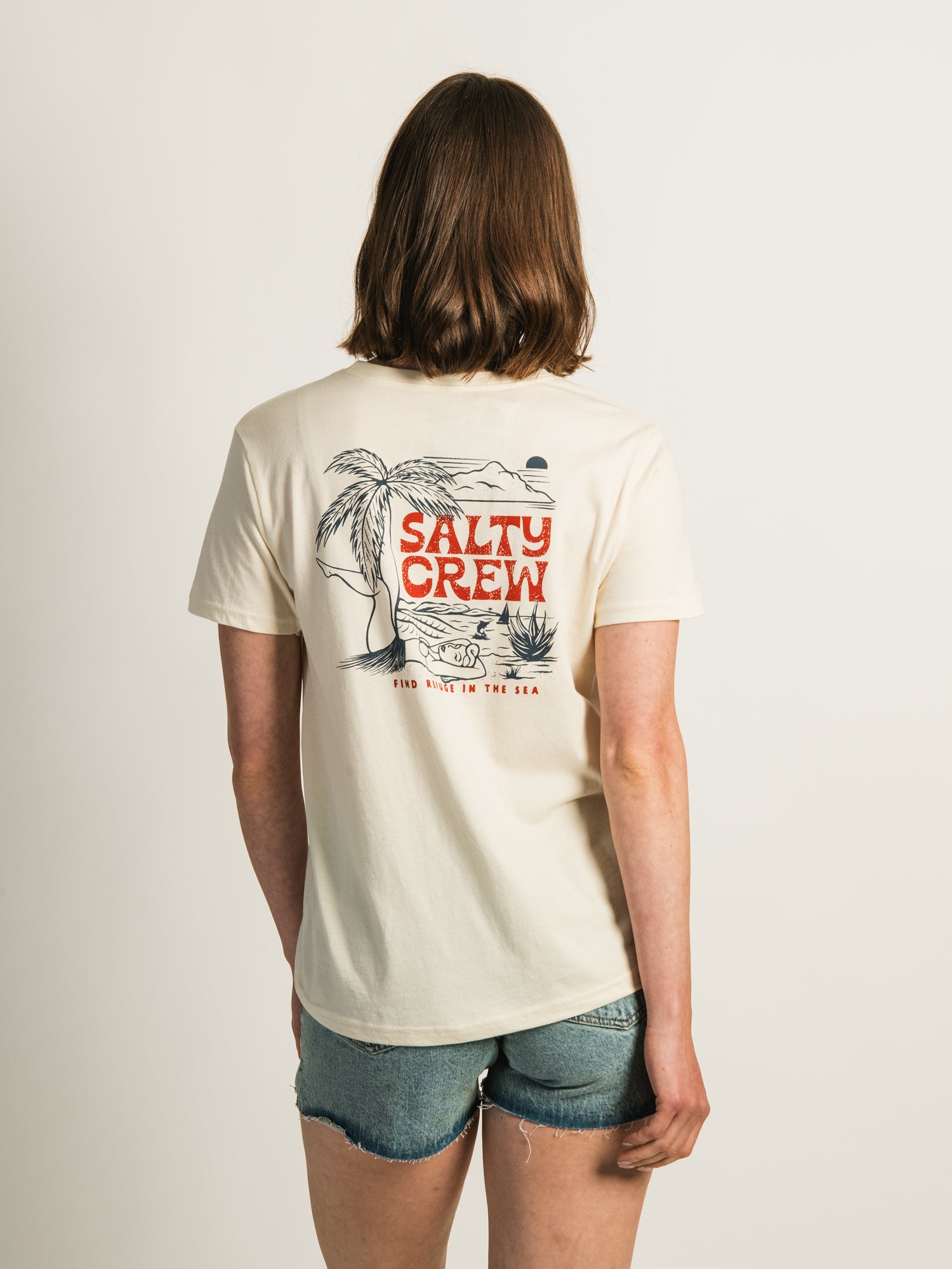 T-SHIRT BOYFRIEND SALTY CREW HULA