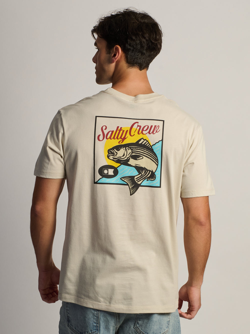 T-SHIRT RAYÉ SALTY CREW