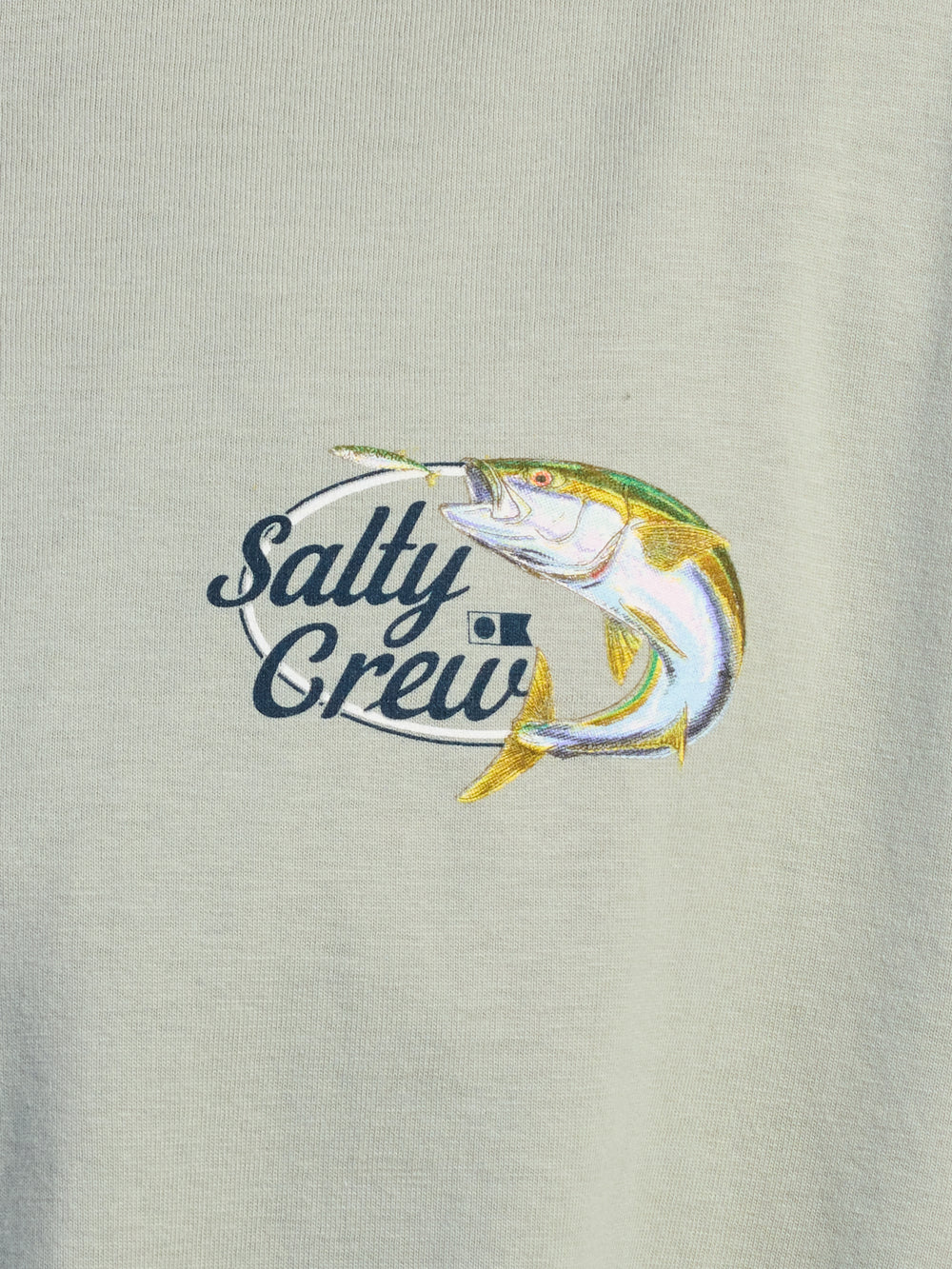 SALTY CREW YELLOW TAILED T-SHIRT - ACQUA