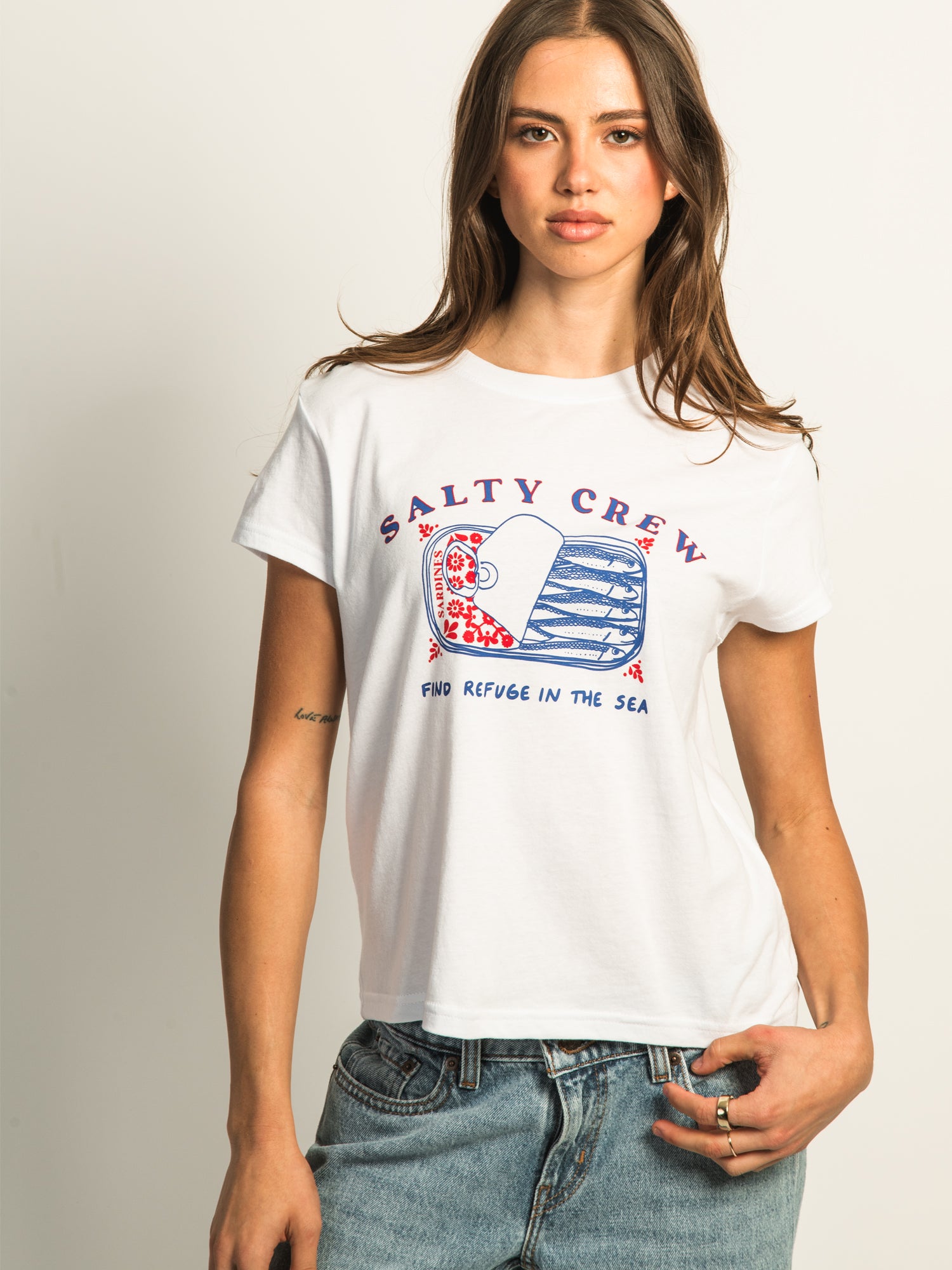 SALTY CREW CUTE TIN MODERN TEE