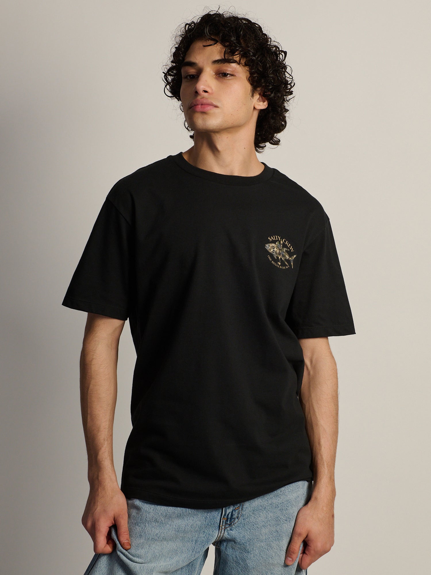 SALTY CREW FISH CAMO T-SHIRT