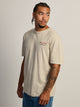 SALTY CREW BASS SIGN T-SHIRT - BONE