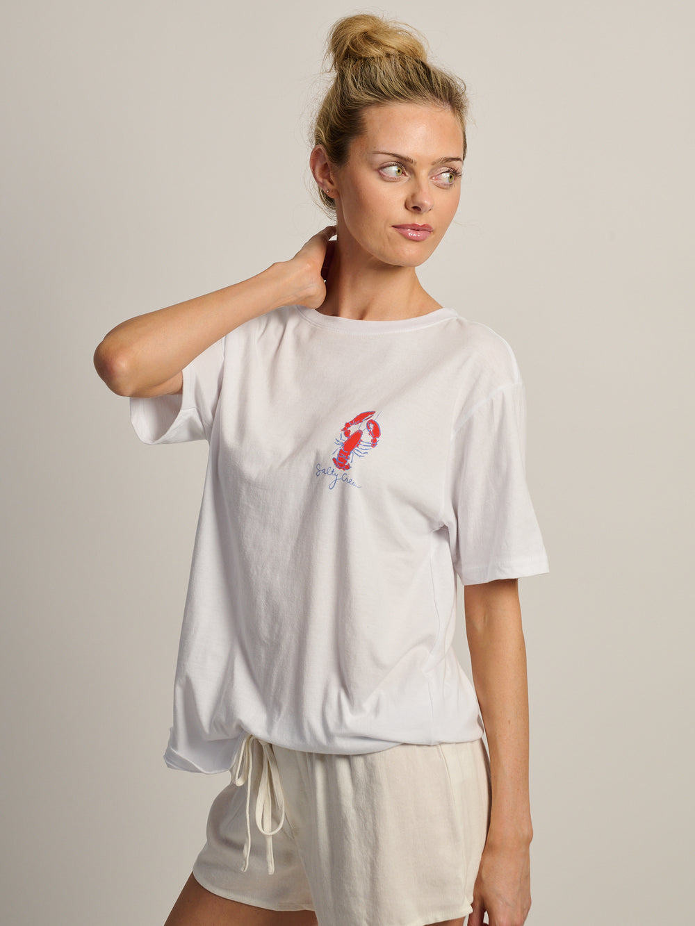 SALTY CREW MAIN CATCH BOYFRIEND TEE