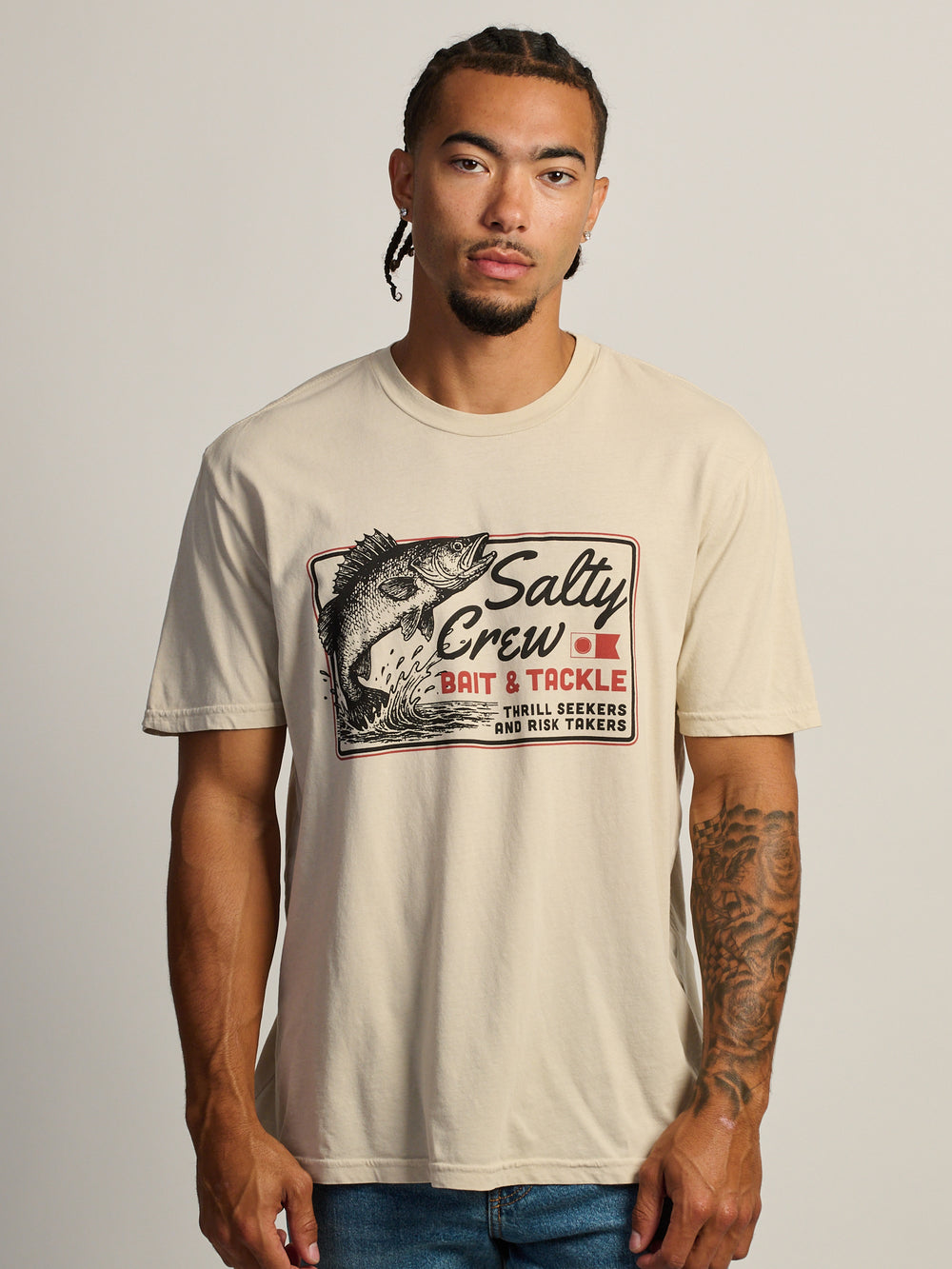 SALTY CREW WALLEYE LAKE T-SHIRT