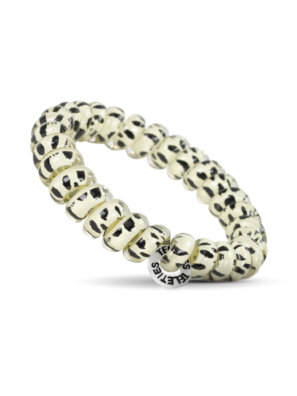 TELETIES HAIR TIE LARGE - SNOW LEOPARD - CLEARANCE