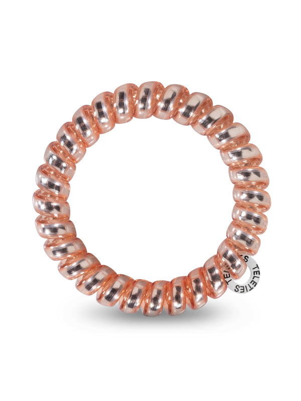 TELETIES HAIR TIE LARGE - MILLENNIAL PINK