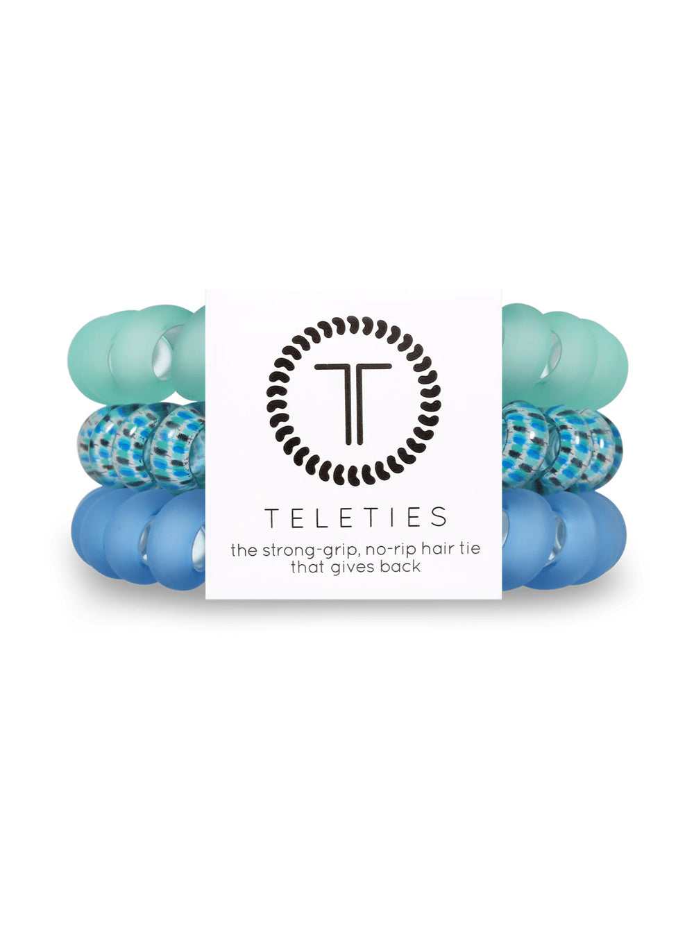 TELETIES HAIR TIE LARGE - WINTER MAGIC