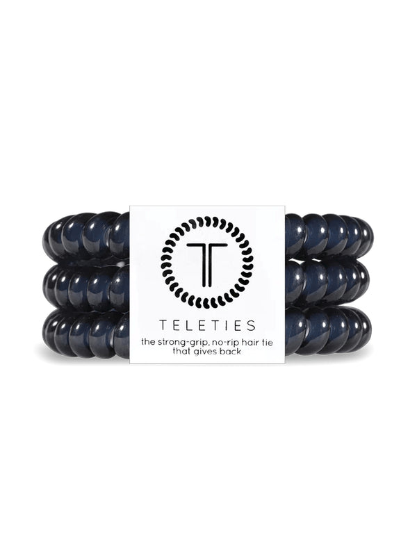 TELETIES HAIR TIE SMALL- NANTUCKET NAVY