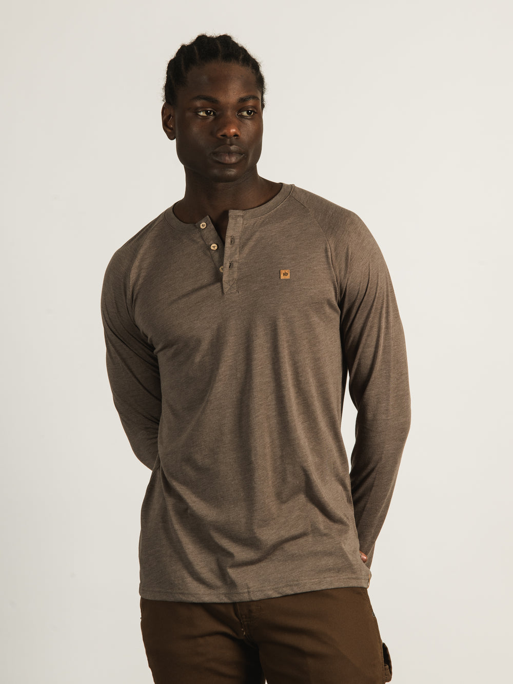 TENTREE CLASSIC HENLEY TREEBLEND HENLEY