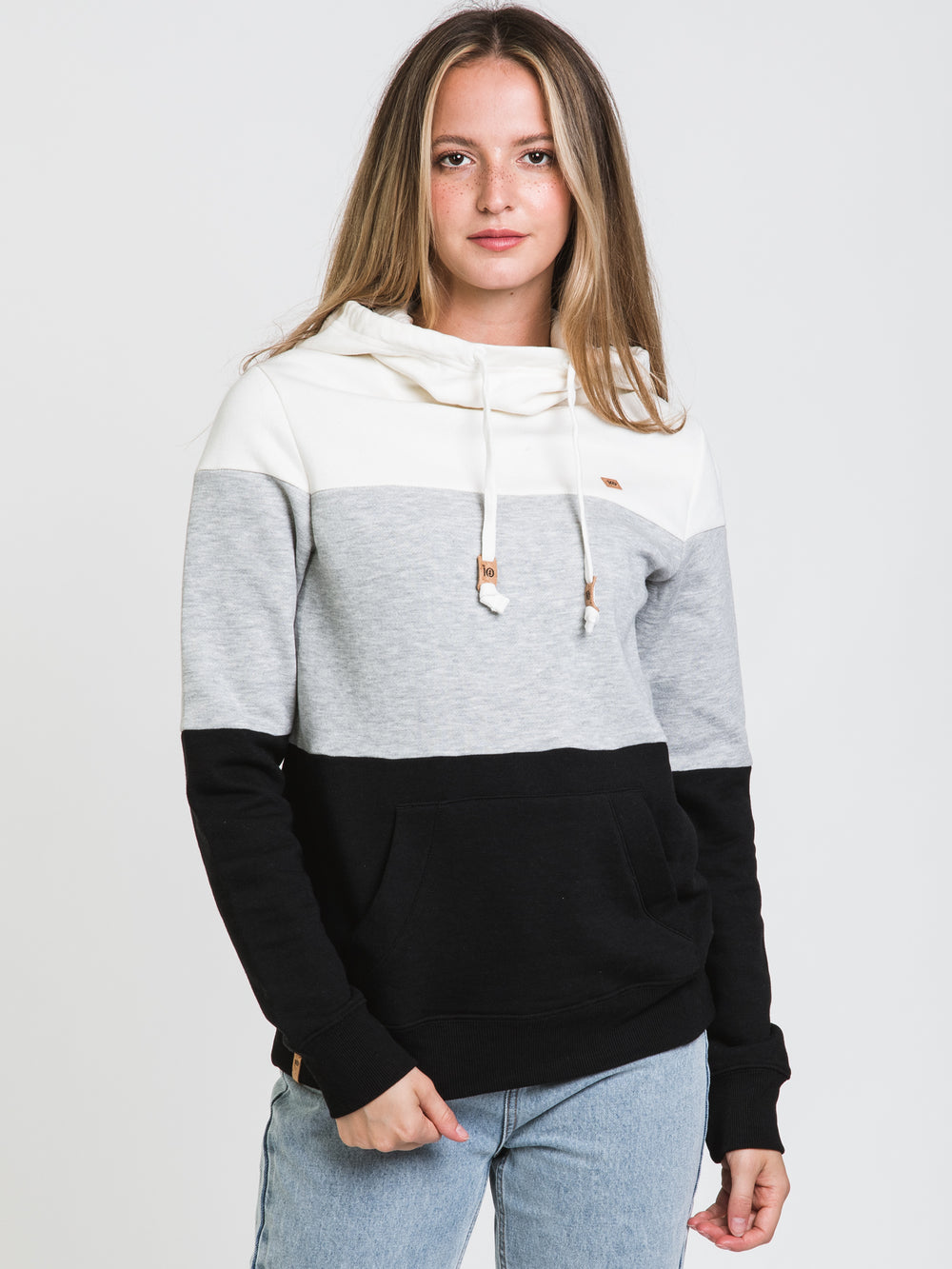 TENTREE TRI-BLOCKED BANSHEE PATCH PULLOVER HOODIE - CLEARANCE