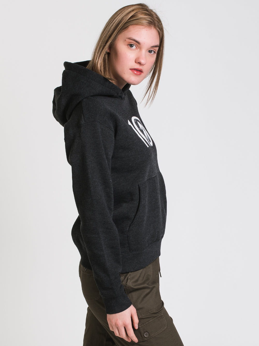 TENTREE ASPECT LOGO BOYFRIEND PULLOVER HOODIE - CLEARANCE