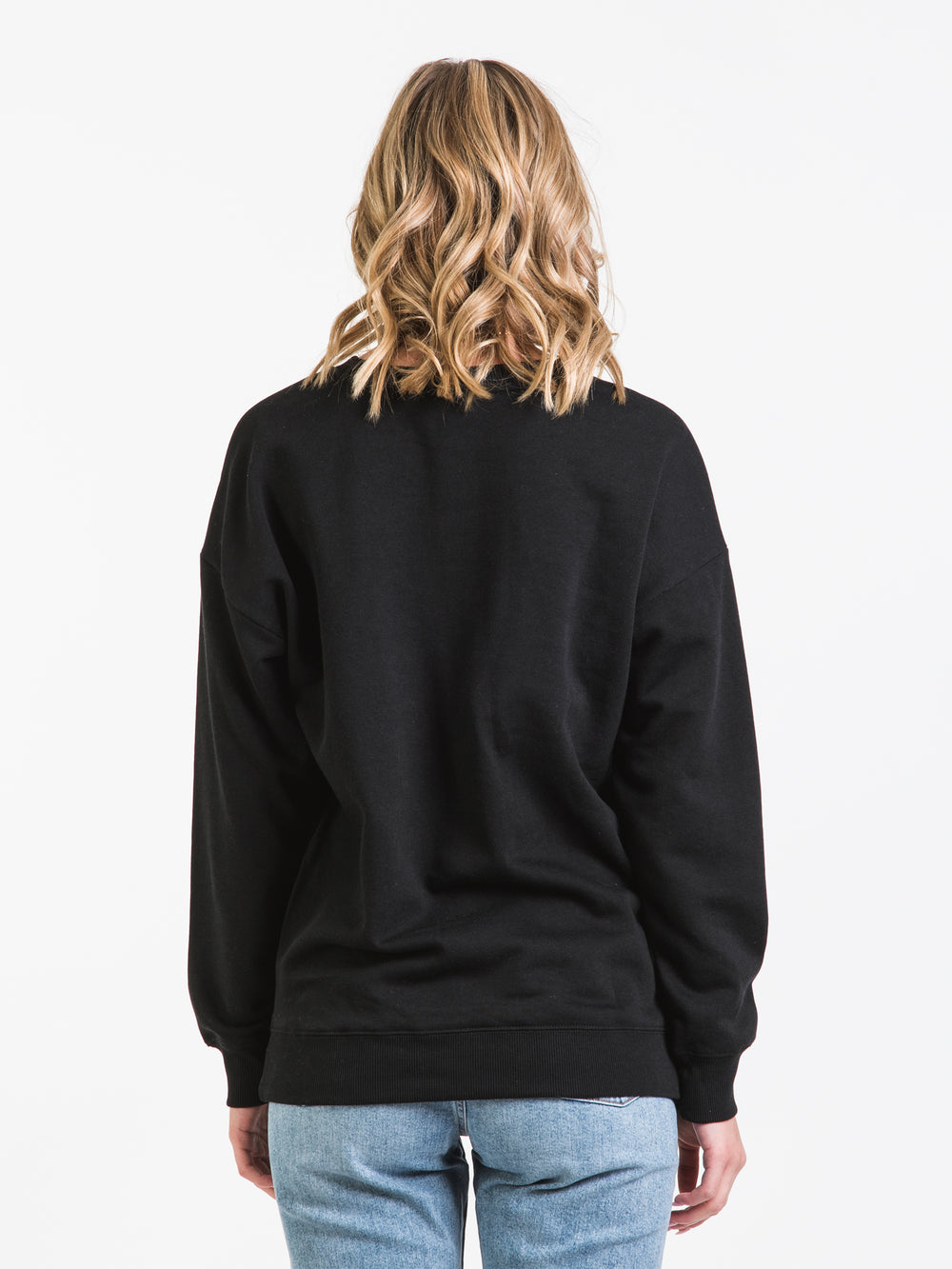 TENTREE EMBROIDERED LOGO OUTLINE OVERSIZED CREWNECK SWEATER - CLEARANCE