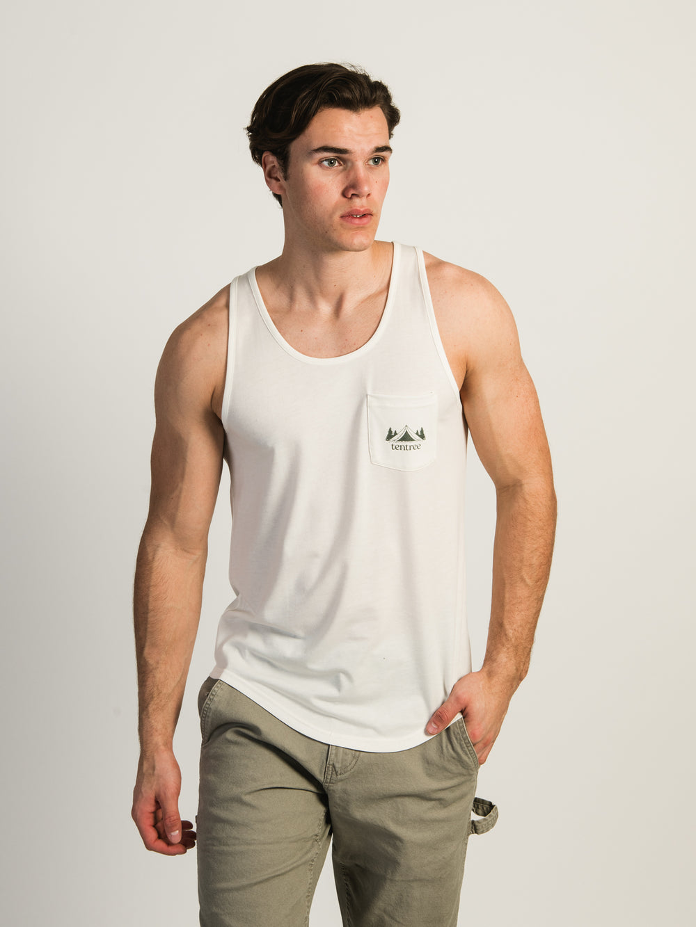 TENTREE CAMP POCKET TANK TOP