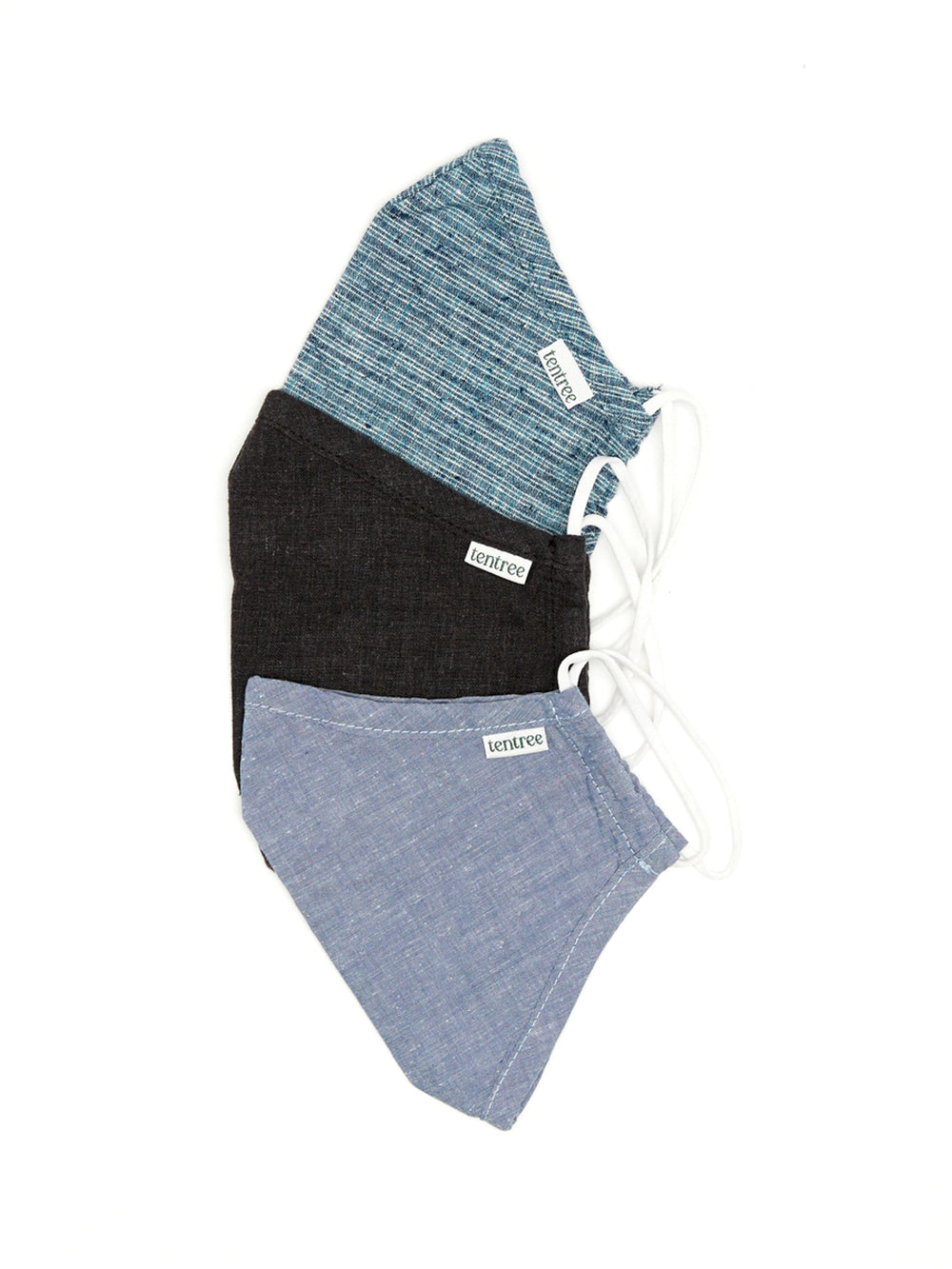 TENTREE THE PROTECT MASK 3 PACK - MULTI - CLEARANCE