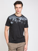 TENTREE MENS PALM CLASSIC SHORT SLEEVE T-SHIRT- BLACK - CLEARANCE - Boathouse