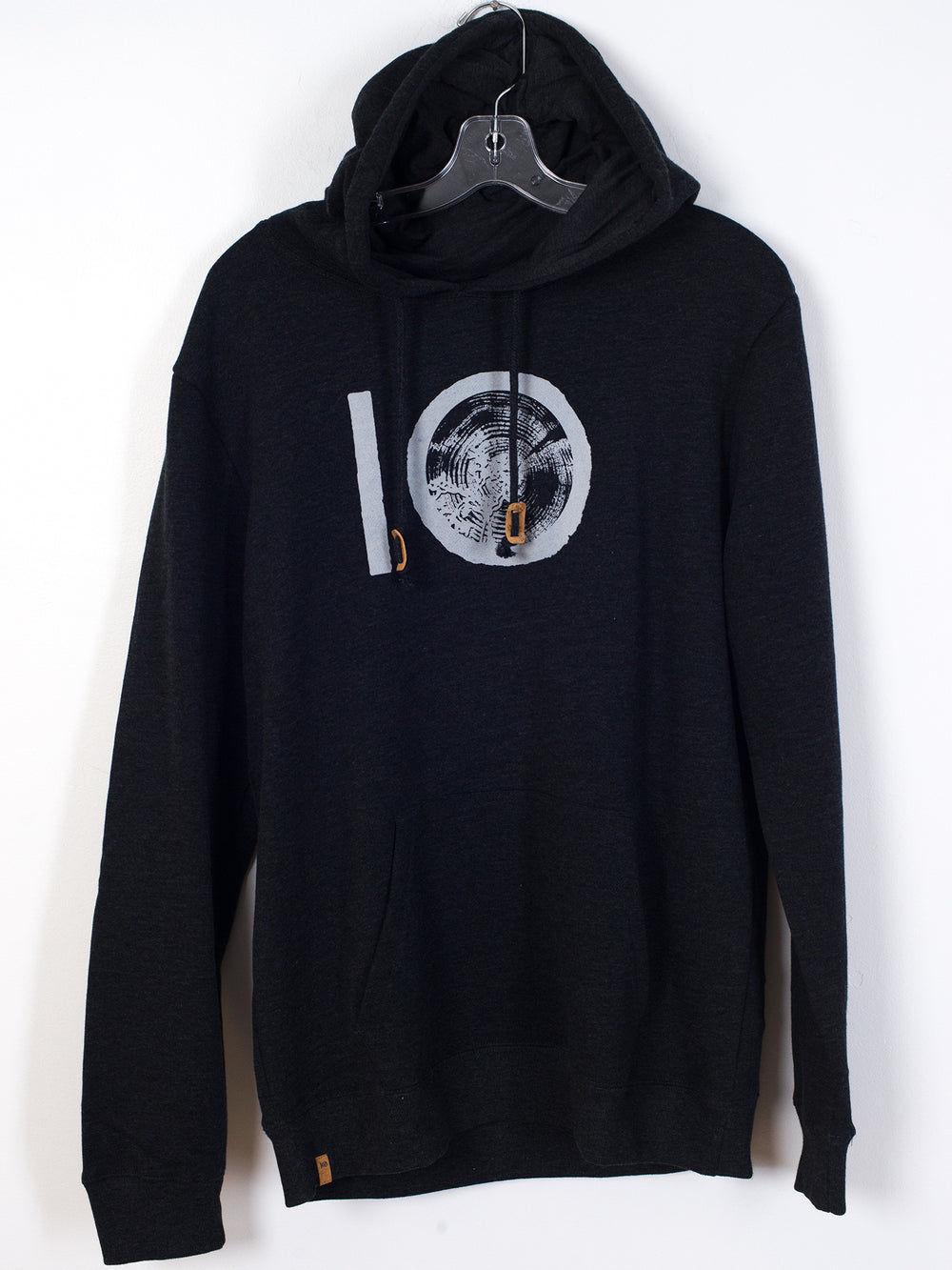 MENS TEN CLASSIC PULLOVER HOODIE - BLACK - CLEARANCE