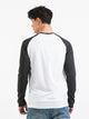 TENTREE TENTREE TREEBLEND CLASSIC LONG SLEEVE HENLEY - CLEARANCE - Boathouse