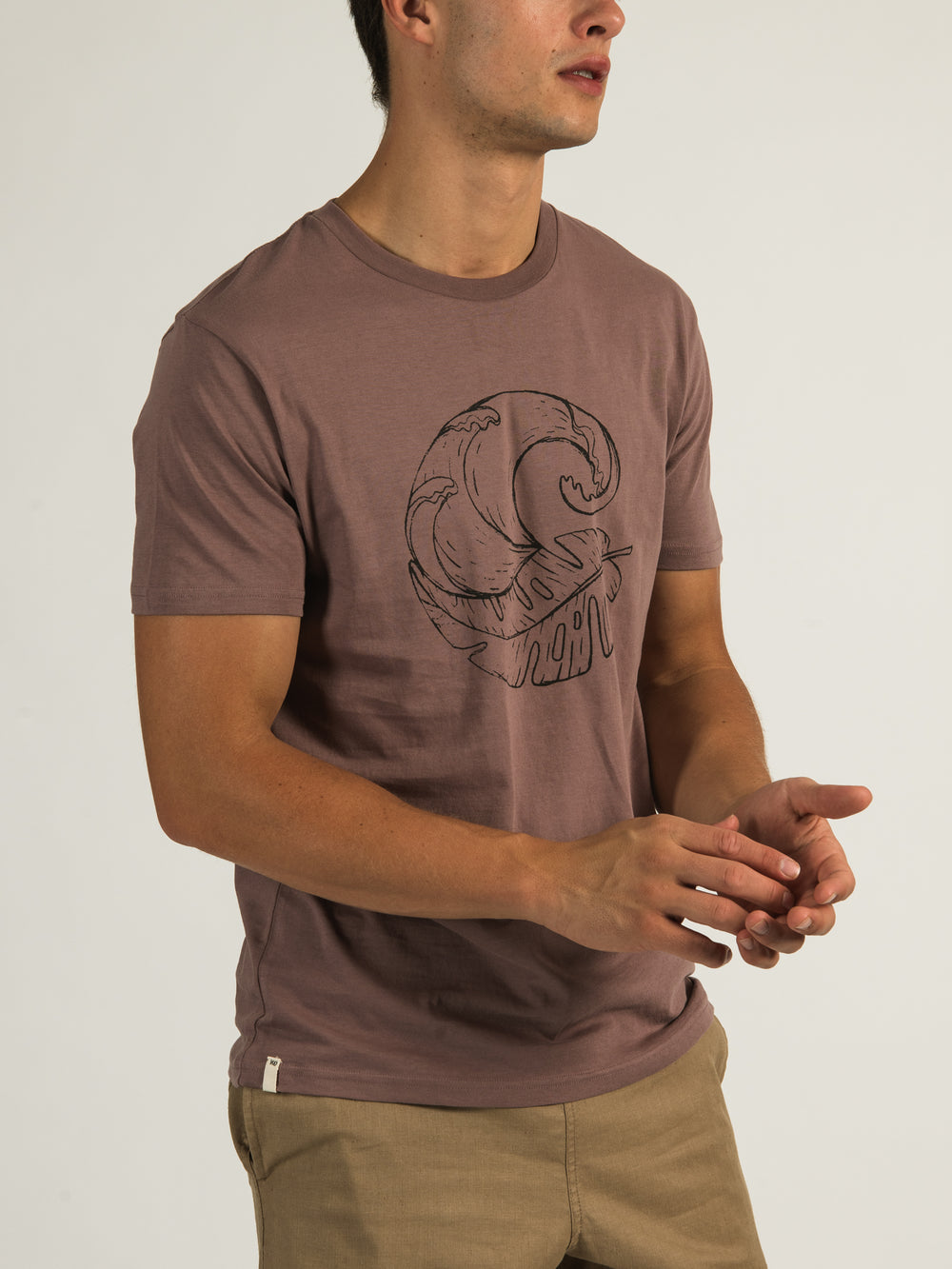 TENTREE PALM WAVE T-SHIRT - CLEARANCE