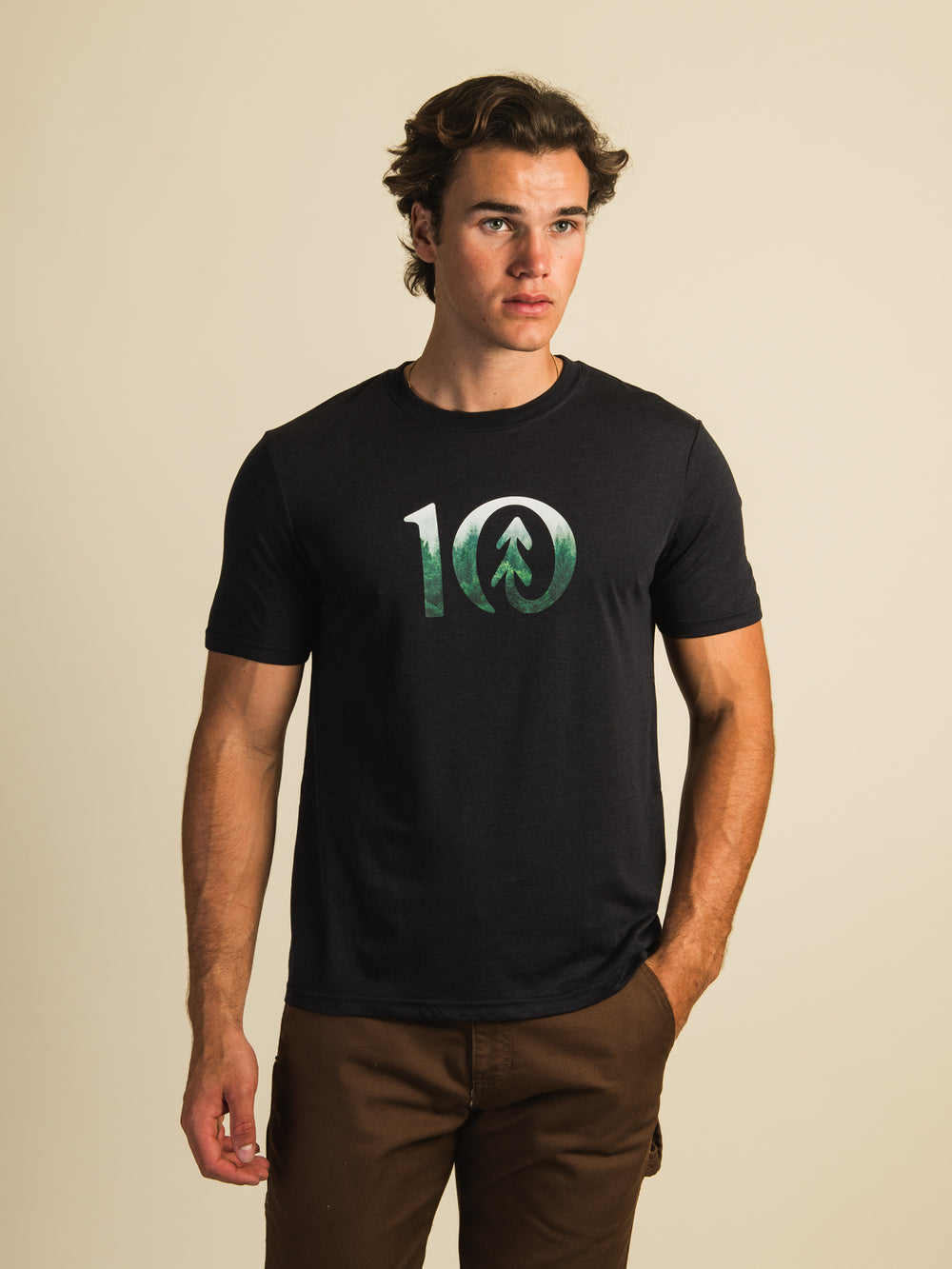 TENTREE PHOTO FOREST LOGO T-SHIRT