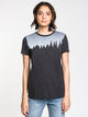 TENTREE WOMENS JUNIPER CLASSIC TEE - BLACK - CLEARANCE - Boathouse