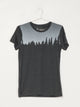 TENTREE WOMENS JUNIPER CLASSIC TEE - BLACK - CLEARANCE - Boathouse