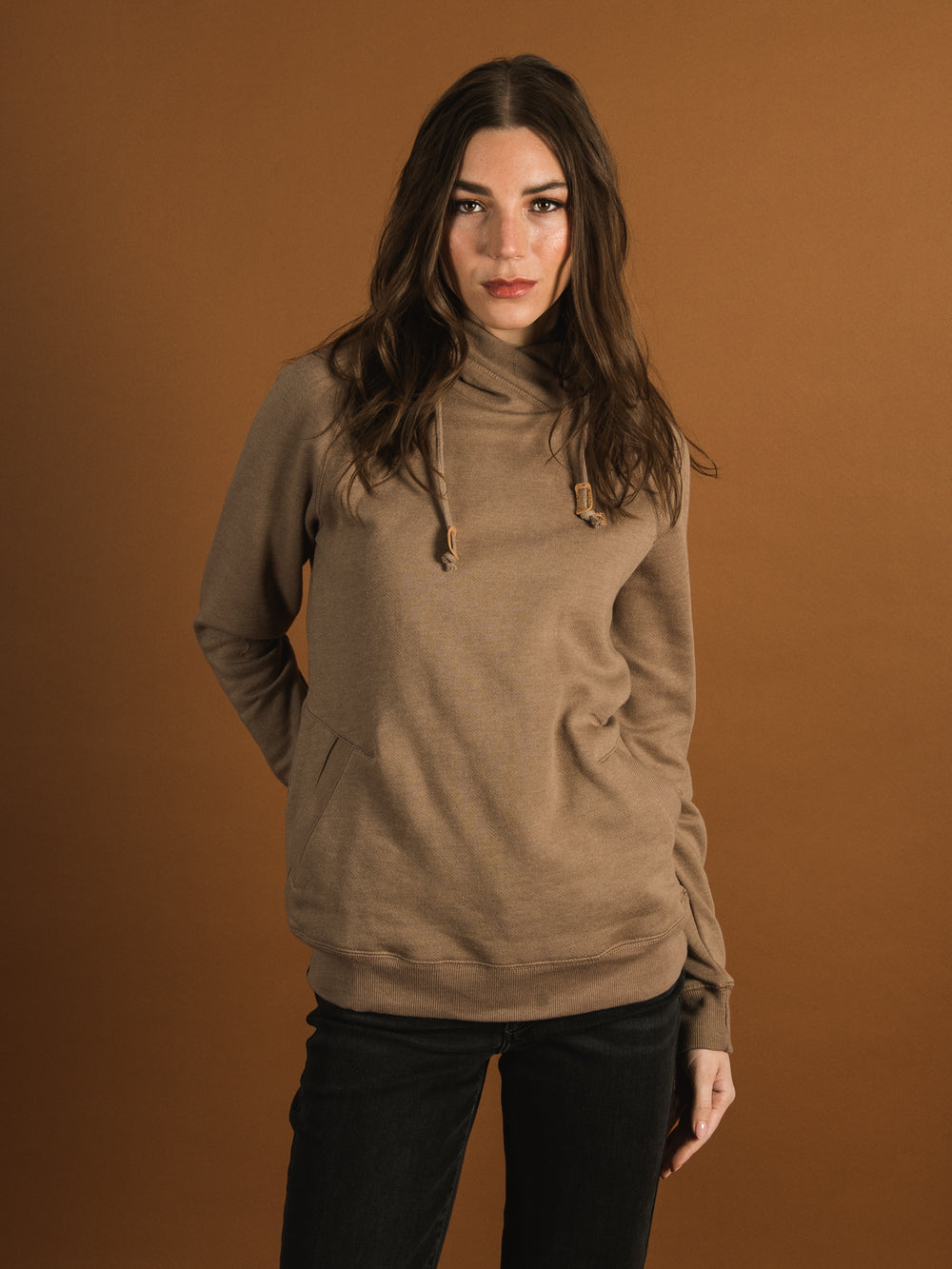 TENTREE BURLEY CORK PATCH HOODIE  - CLEARANCE
