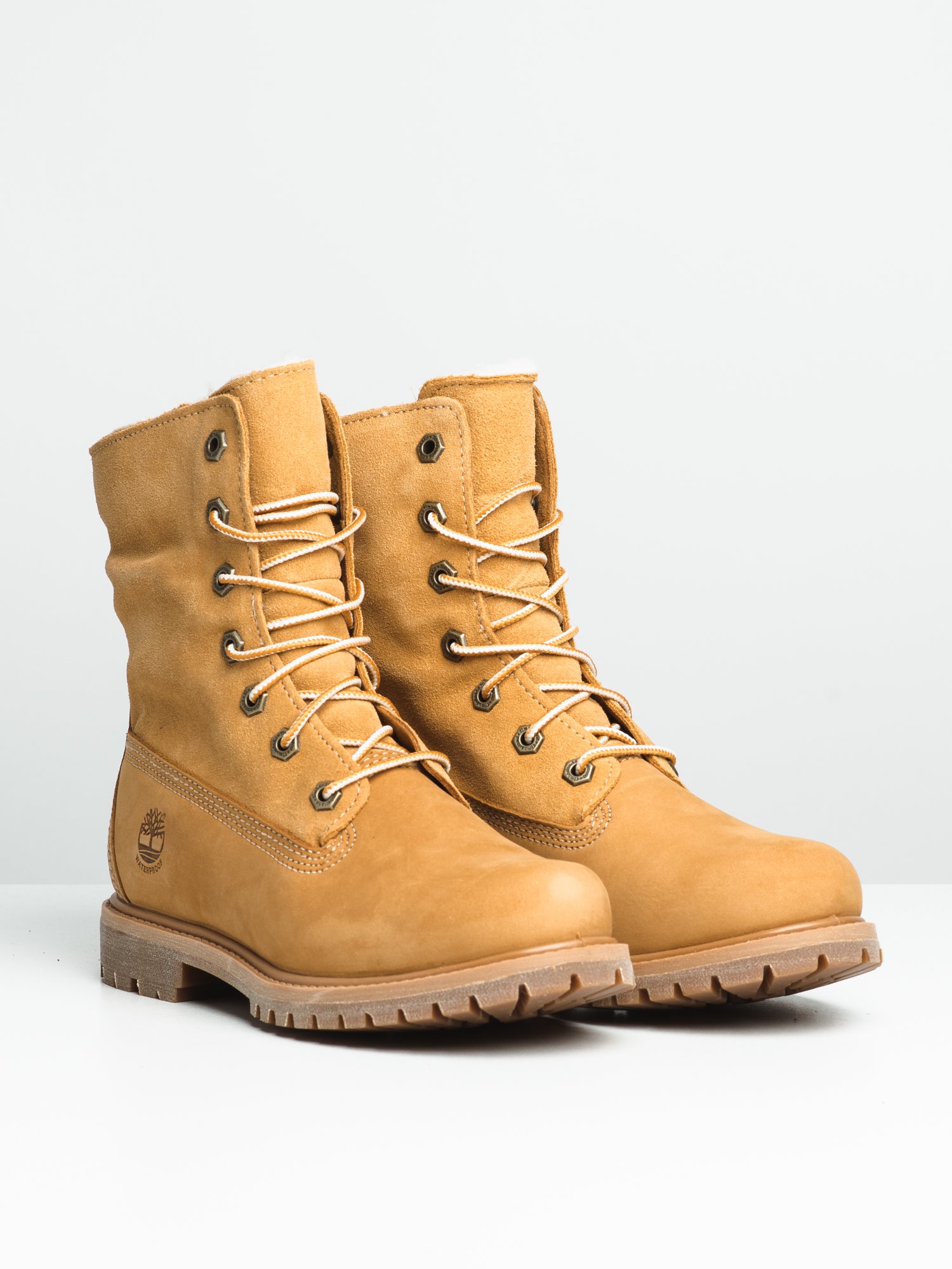 Brown timberland outlet boots ladies