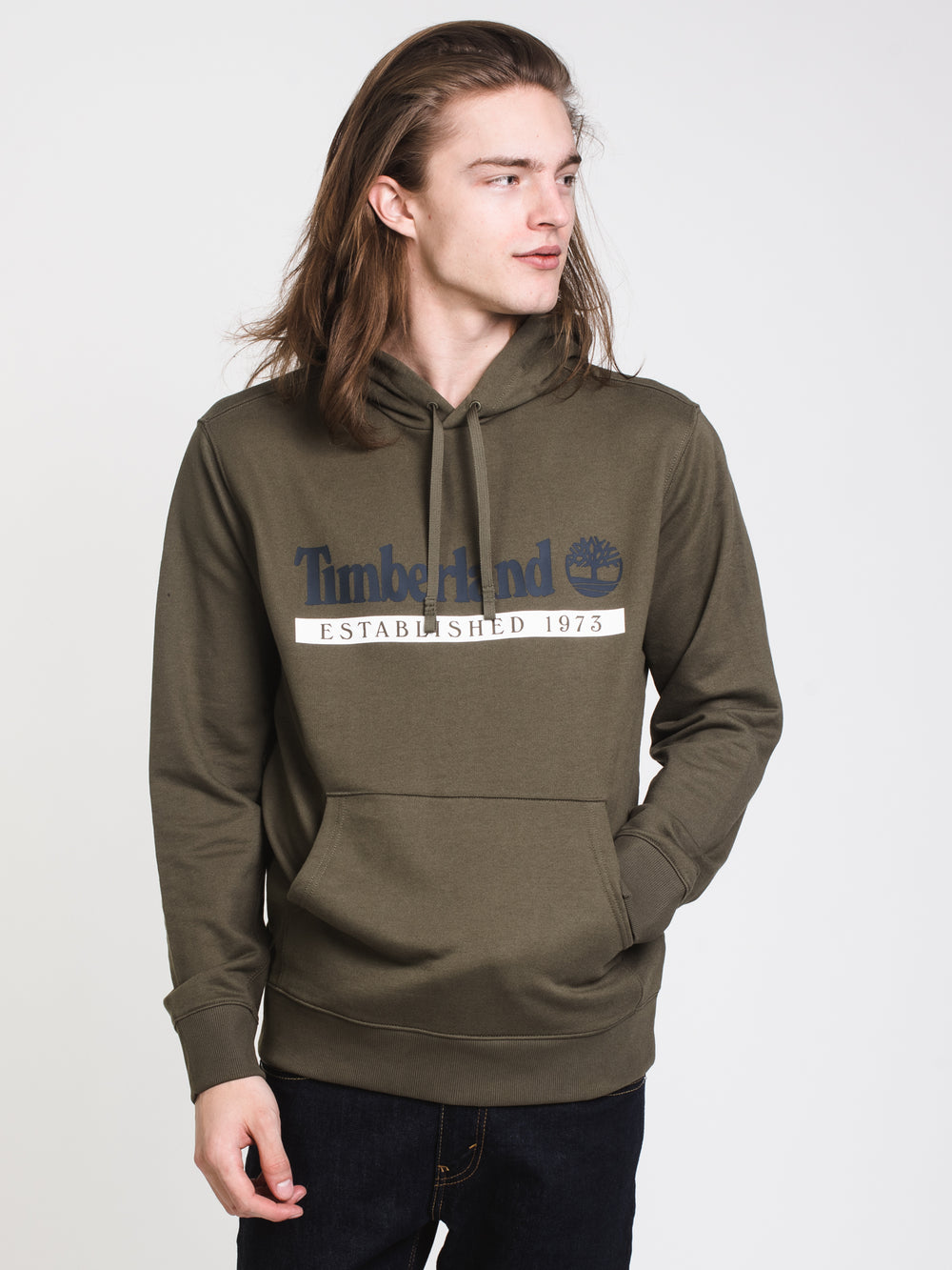 TIMBERLAND EST.LISHED 1973 PULLOVER HOODIE  - CLEARANCE