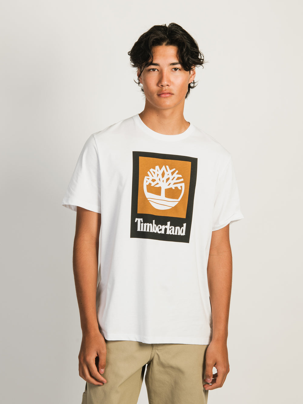 T-SHIRT TIMBERLAND STACKED LOGO