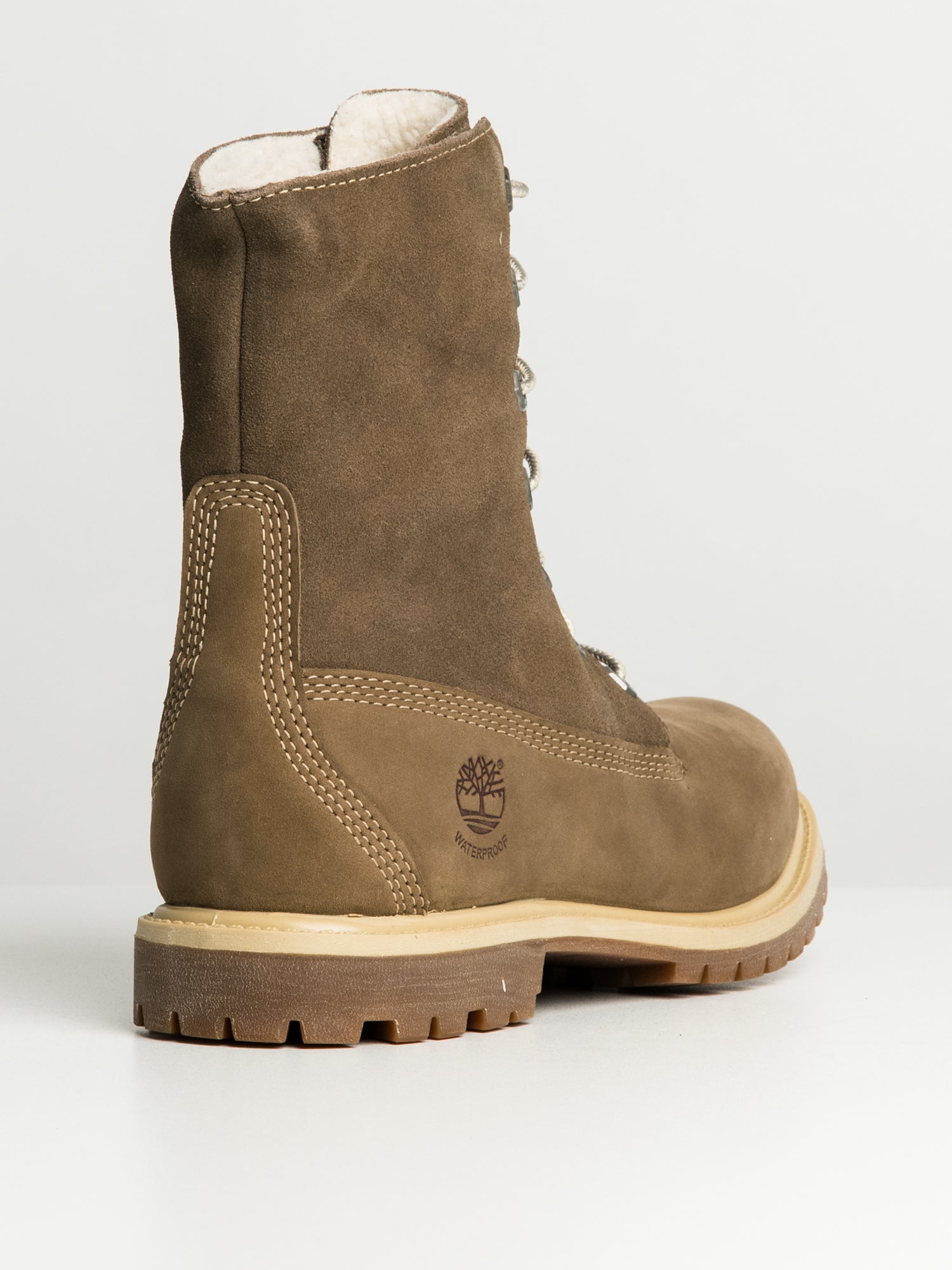 Timberland auth teddy fleece womens clearance boots